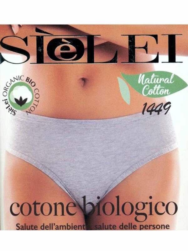 SièLei 1449 Natural Cotton Slip Alto Donna